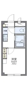 レオパレスアサマ【2階】の間取り