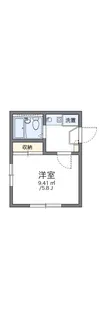 レオパレスリヴェールパーク【1階】の間取り