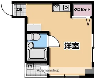 レジデンスサイトー【4階】の間取り