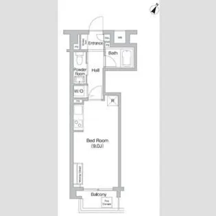 プライムアーバン三軒茶屋【6階】の間取り