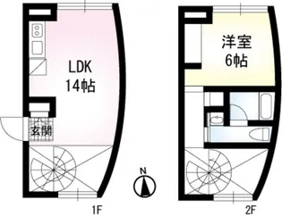 ARTIS【3階】の間取り