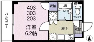 KT三光マンション【4階】の間取り