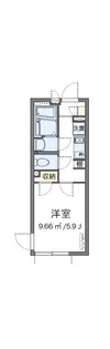 クレイノ笹塚南山【3階】の間取り