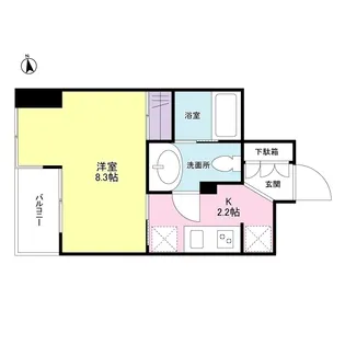 プロスペクト荻窪【1階】の間取り