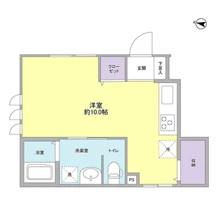 ミルクリーク桜台【1階】の間取り