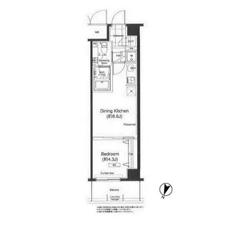 グランハイツ高田馬場【7階】の間取り