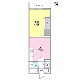 グランドメゾン三軒茶屋【9階】の間取り