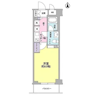 GRAMERCY井草【3階】の間取り
