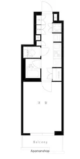 ルーブル新宿西落合八番館【4階】の間取り