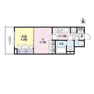 リバーレ池袋【11階】の間取り