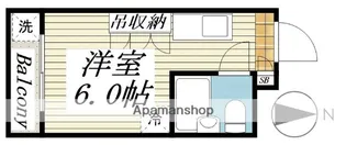 メゾン・ド・ラシーヌ【513号室】の間取り