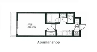 HF駒沢公園レジデンスTOWER【3階】の間取り