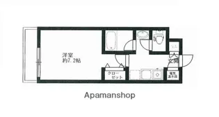 HF駒沢公園レジデンスTOWER【8階】の間取り