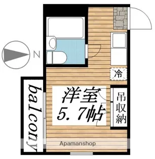 メゾン・ド・アベイユ【1階】の間取り