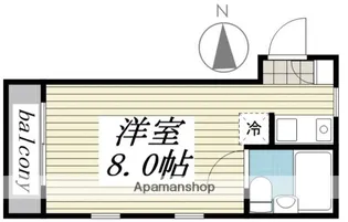メゾン・ド・マニエール【4階】の間取り