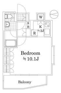 日神デュオステージ杉並井荻【7階】の間取り