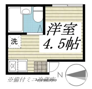 リプロンビギン三軒茶屋Ⅱ【103号室】の間取り