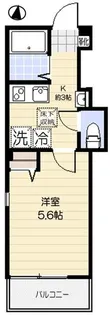 ベレッツァ中板橋【1階】の間取り