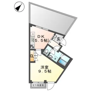 K・パーク【3階】の間取り