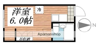 メゾン・ド・ペルル【405号室】の間取り