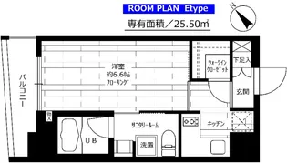 ステージファースト駒沢【6階】の間取り