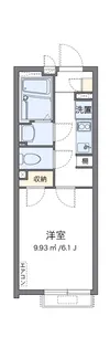 クレイノ白藤【3階】の間取り