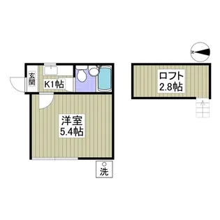 セドルハイム氷川台A棟【1階】の間取り