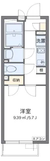クレイノグリーンブリッジ【3階】の間取り