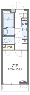 クレイノグリーンブリッジ【1階】の間取り