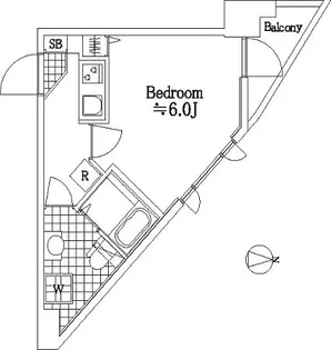 ロイヤルアメニティー西戸山【6階】の間取り