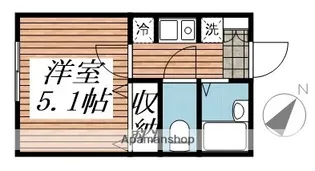 クレセント中野【3階】の間取り