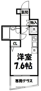 クラフト中井【1階】の間取り