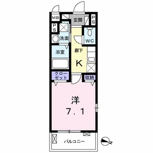 ディラヴェール光が丘【2階】の間取り