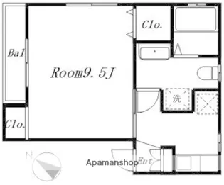 カーサ・フェリーチェ【1階】の間取り