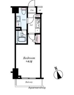 プレール・ドゥーク練馬中村橋【2階】の間取り