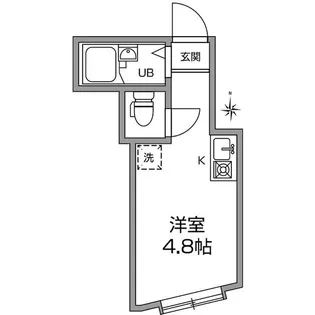 アーバンプレイス中井ⅡA棟【1階】の間取り