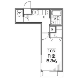 バウムハウス新高円寺【1階】の間取り
