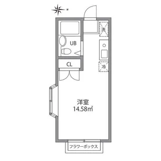 中野イーストハイム【2階】の間取り
