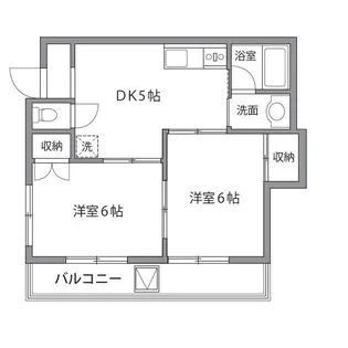シャンポール氷川台【1階】の間取り