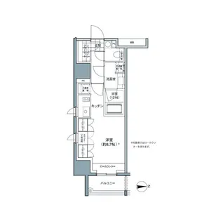 パークハビオ東中野【5階】の間取り