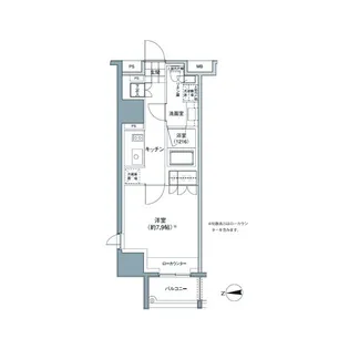 パークハビオ東中野【3階】の間取り