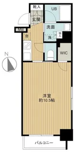 フェニックス新宿夏目坂【9階】の間取り