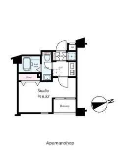 アーバイルGRANDE中野【3階】の間取り