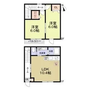 サンライズMINON【1階】の間取り