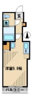 アーバハイツ中野新橋【103号室】の間取り