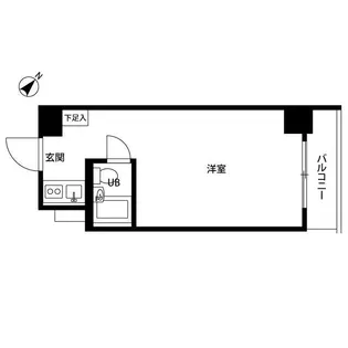 パレドール池袋【10階】の間取り