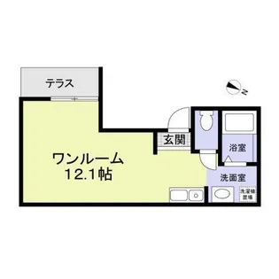 WINDFLOWER【1階】の間取り