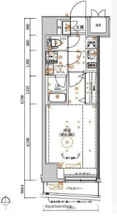 LUMEED中野坂上【10階】の間取り