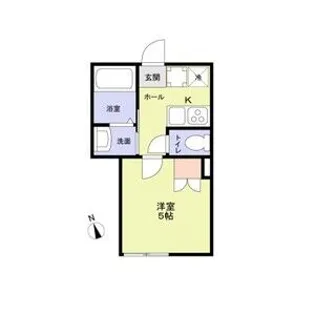 エスペランサ中野【1階】の間取り