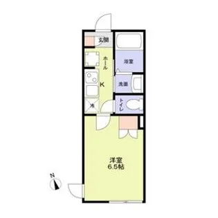 エスペランサ中野【1階】の間取り